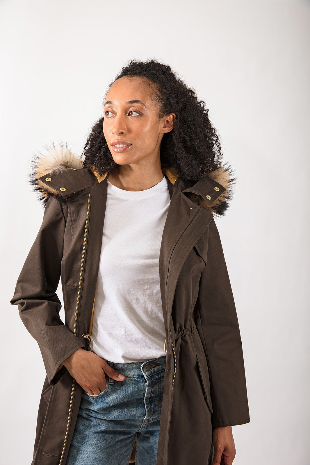 Fairweather Parka in Olive