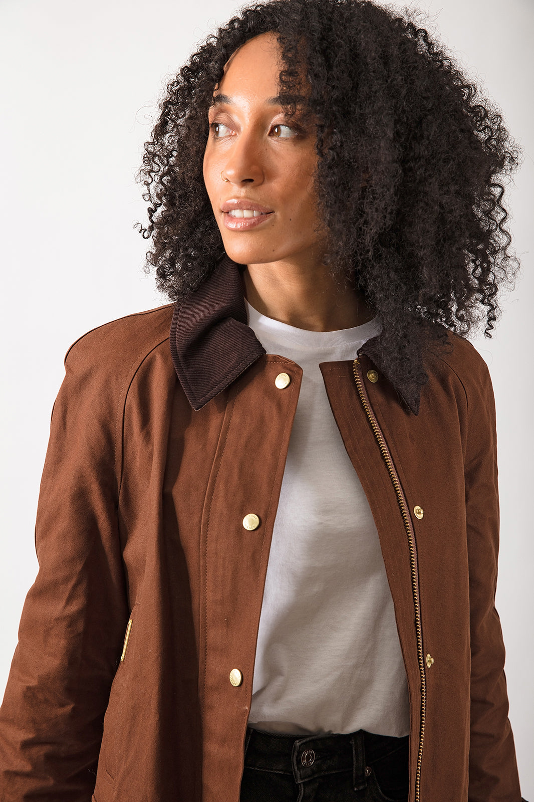 Heathland Coat in Rust