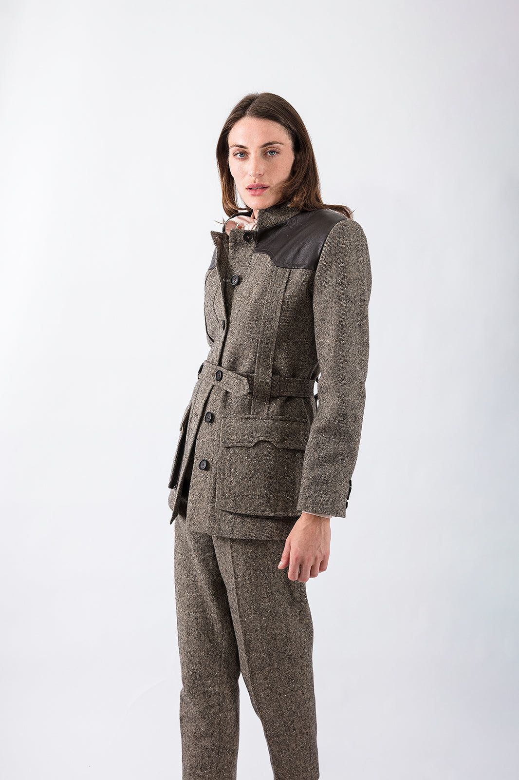 Donegal Tweed Norfolk Jacket