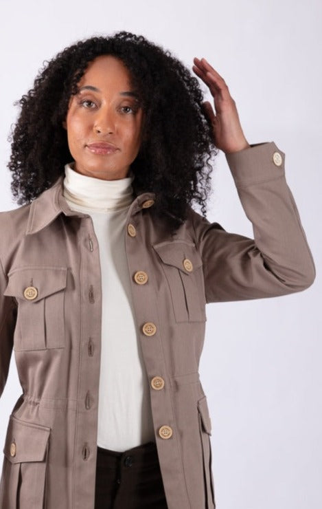 Perfect Polo Neck in Cream
