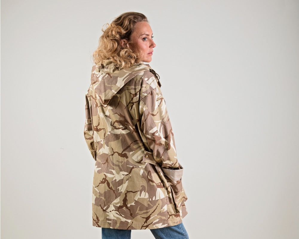 Camo Jacket in Sand