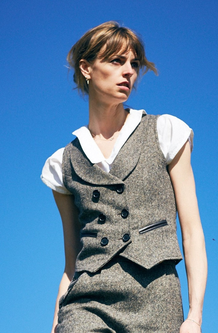 Donegal Tweed Waistcoat