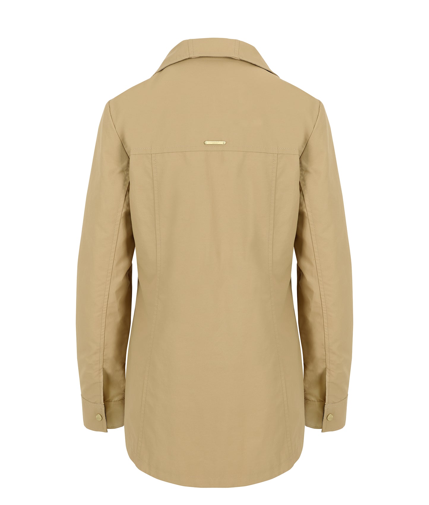 Sundowner Jacket in Sand with Leopard Lining