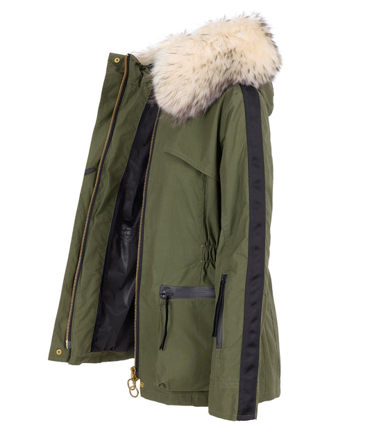 Elements Parka in Military Green