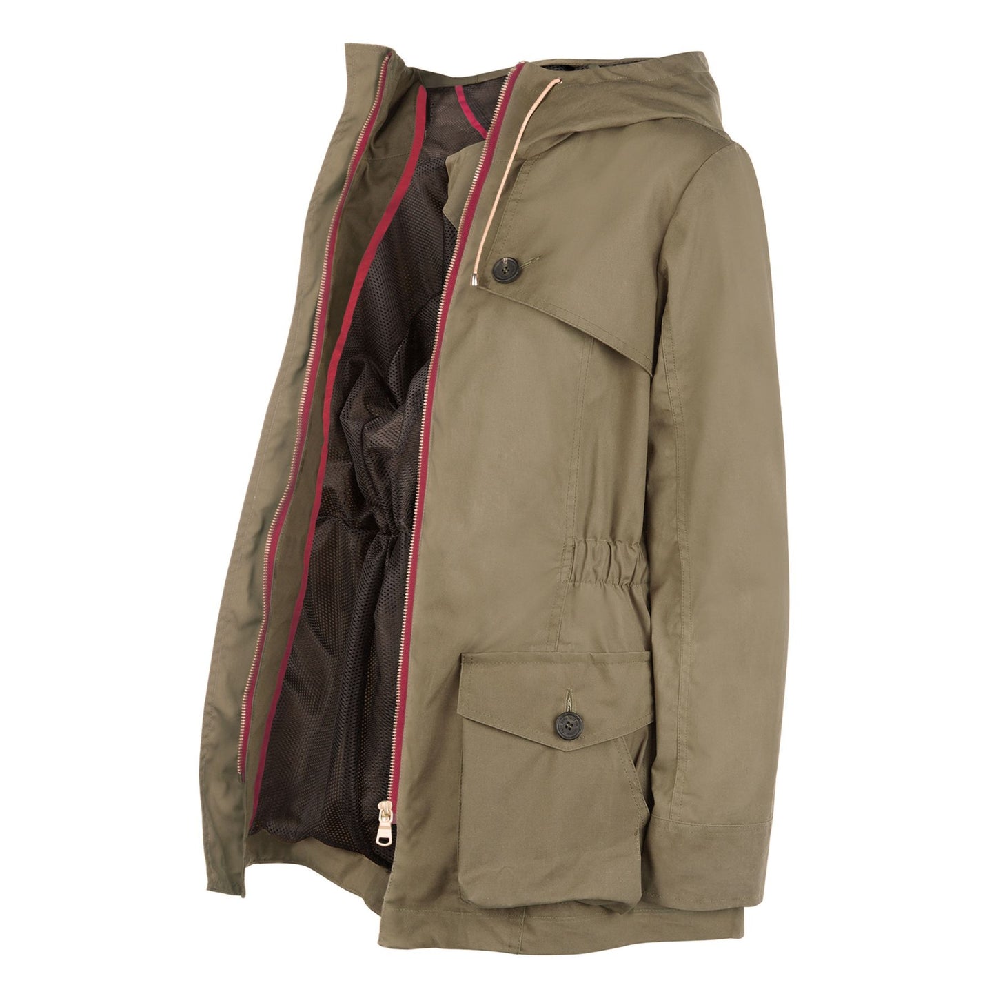 Pop Wax Parka in Khaki