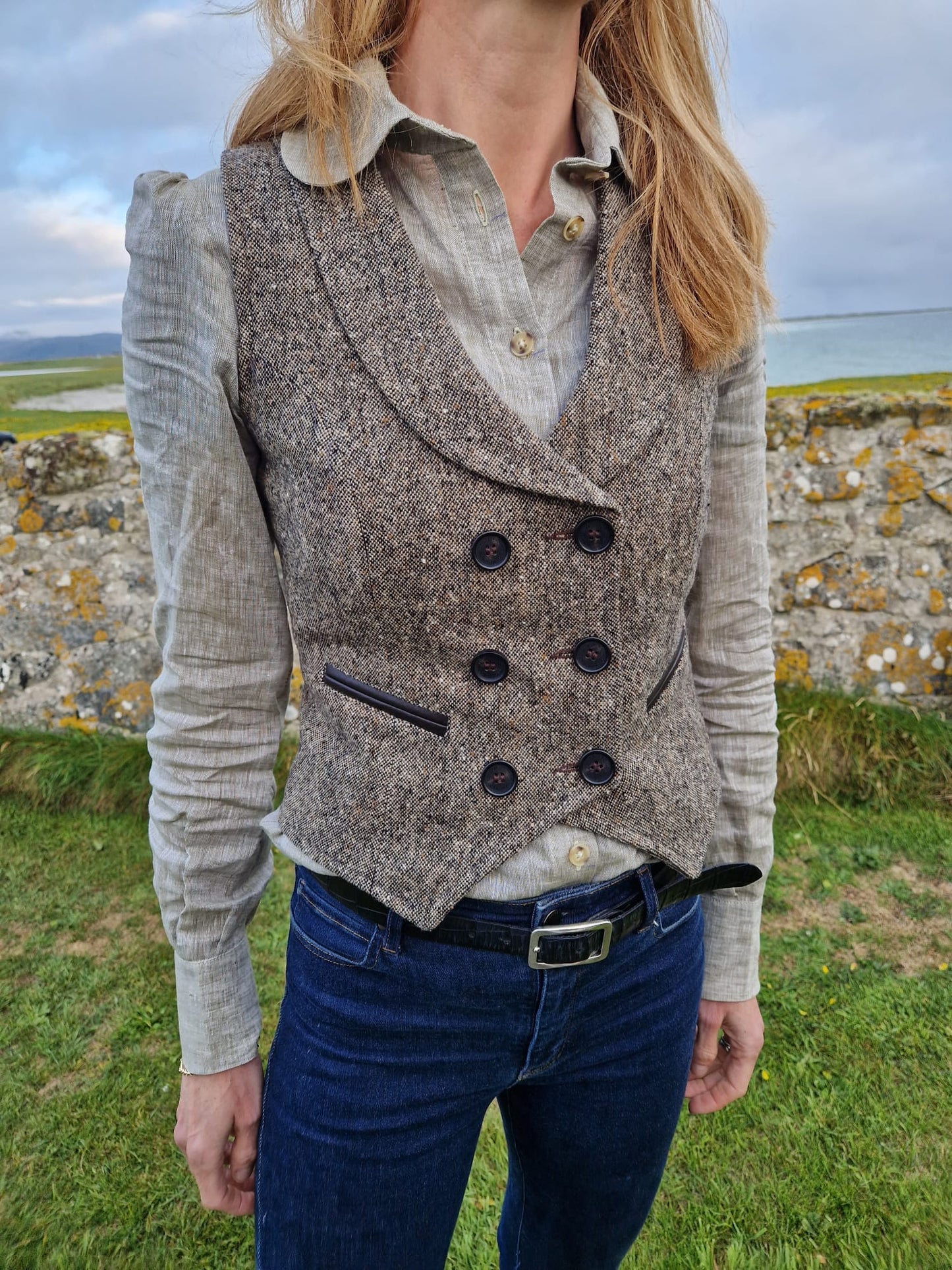 Donegal Tweed Waistcoat
