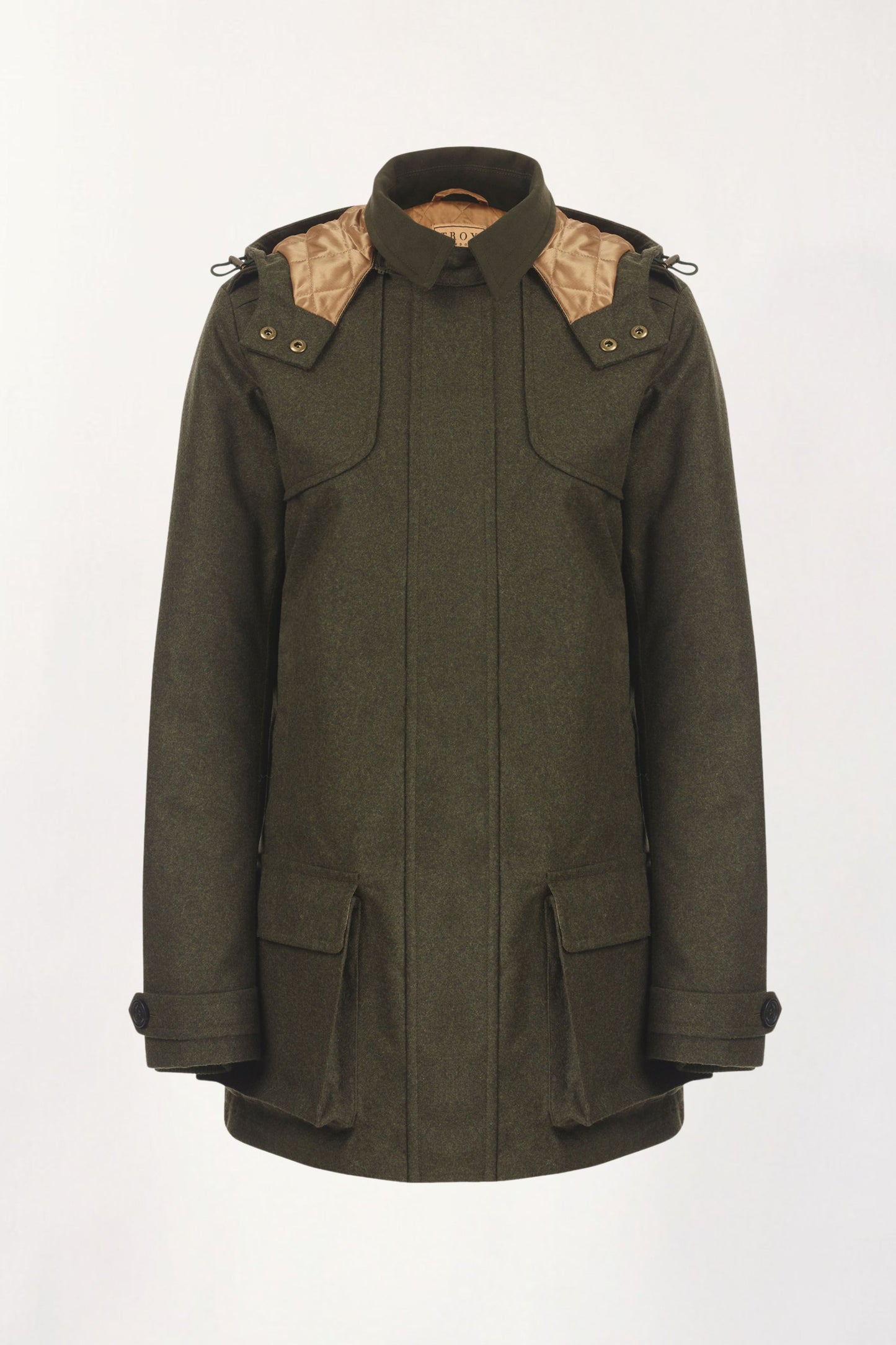 Field Coat in Forest Green