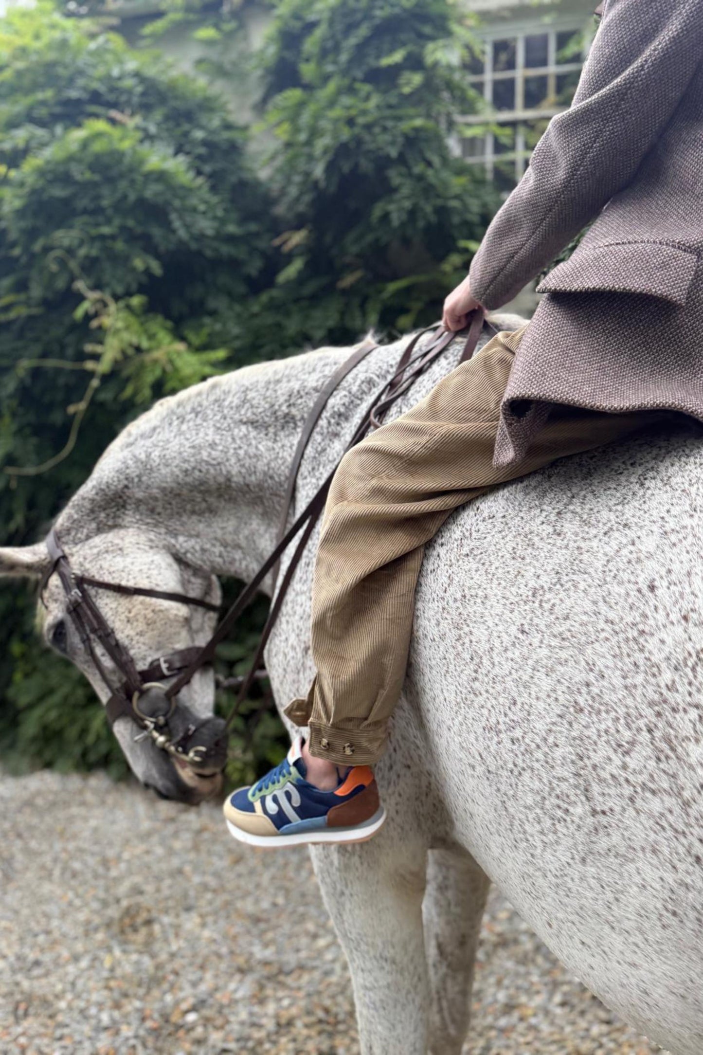 TROY x Callie Coles Gaucho Trousers in Corduroy