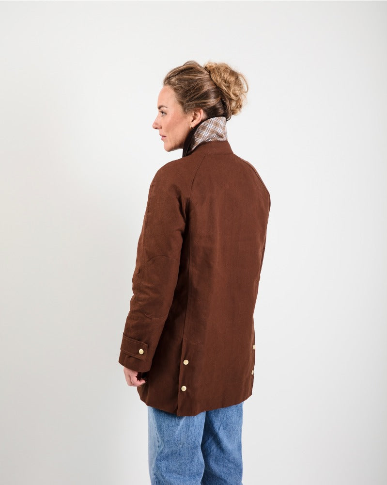 Heathland Coat in Rust