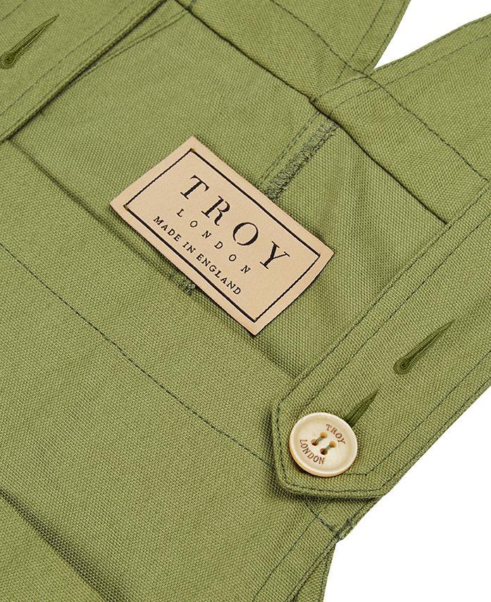 TROY Dungarees in Fern