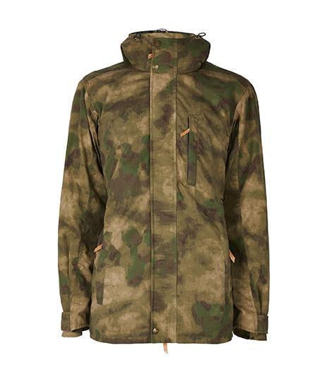 Men's Wax Jacket in Camo