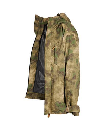 Men's Wax Jacket in Camo