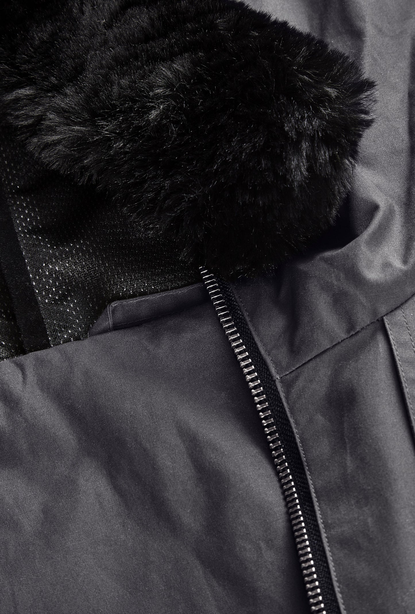 Wax Parka, Wax Jacket with Fur Trim, ski pass, belted, British Made Coat