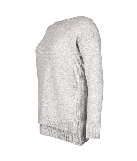 Drop Shoulder Jumper in Grey