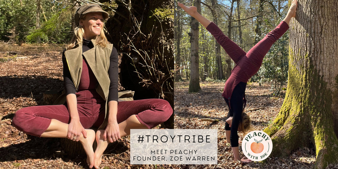 #TROYTRIBE - Peachy with founder Zoe Warren