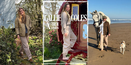 TROY London x Callie Coles Gaucho Trousers
