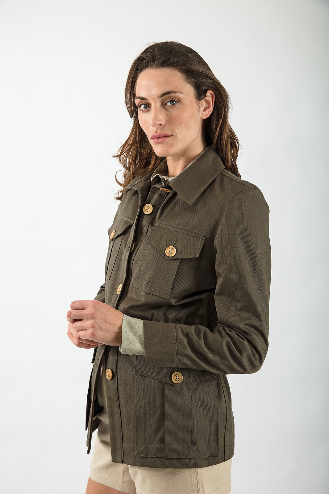 Tracker Jacket in Olive