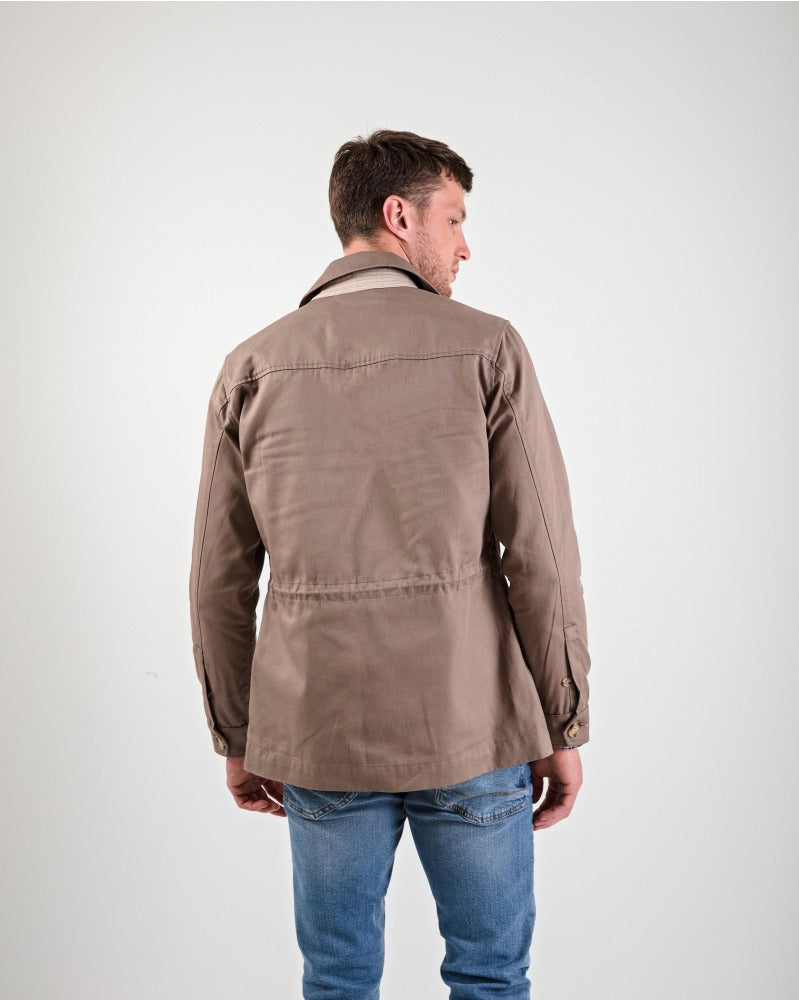 Men's Tracker Jacket in Khaki