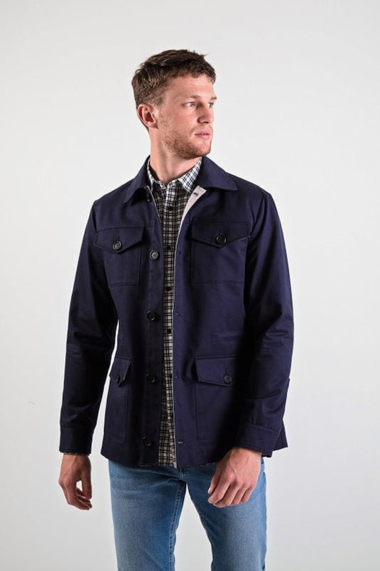 Men's Tracker Jacket in Navy