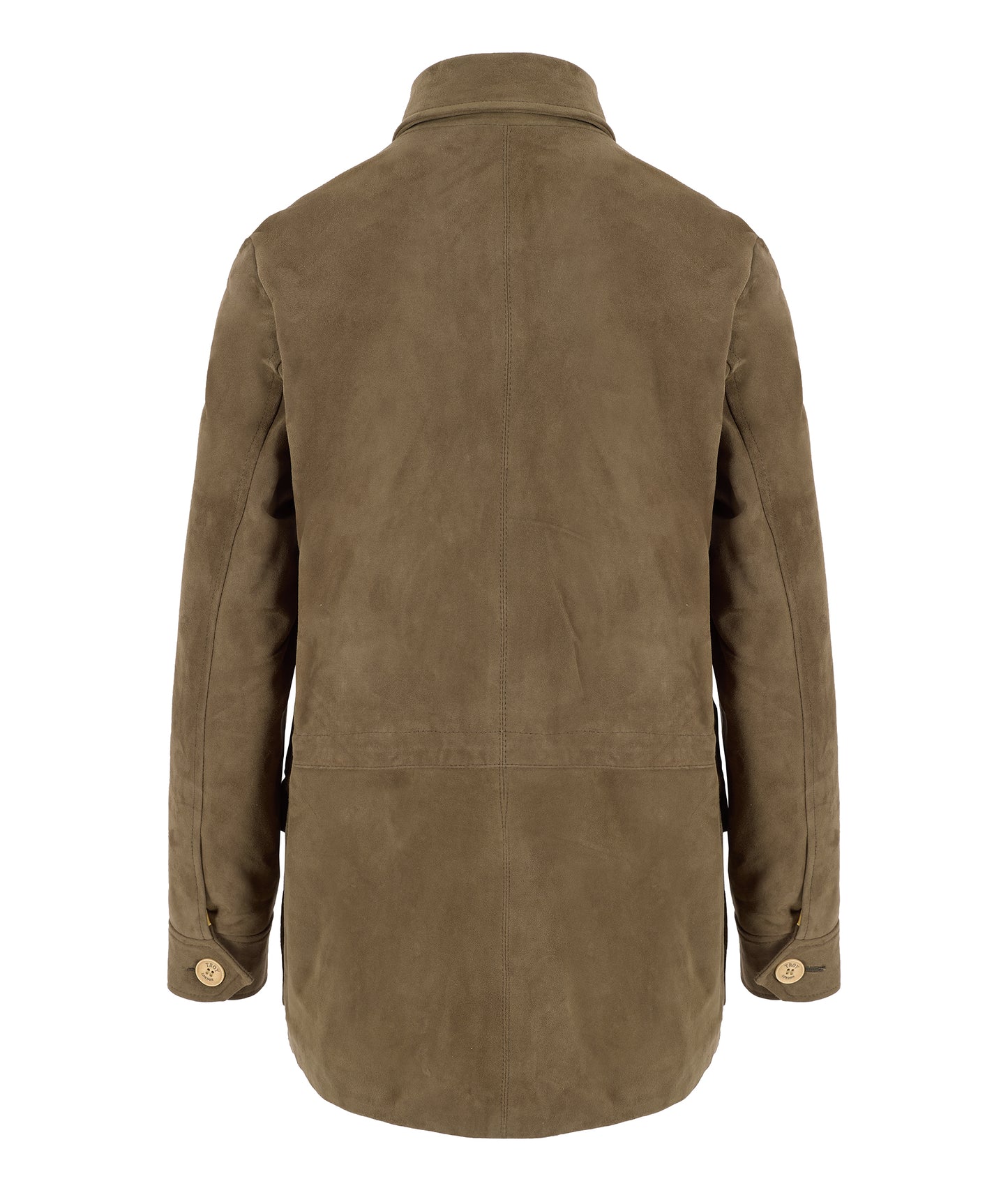 Suede Tracker Jacket in Olive
