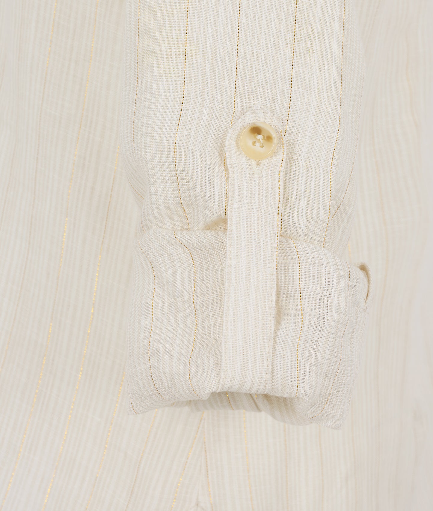 Safari Linen Shirt in White