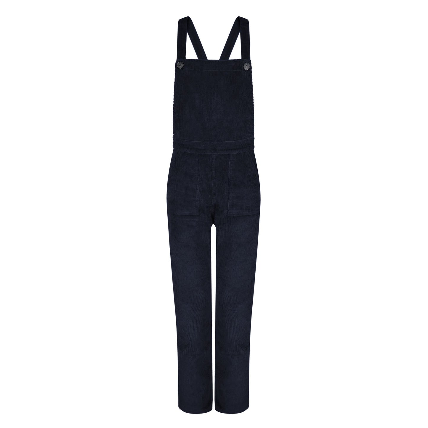 Stretch Corduroy Dungarees - Navy