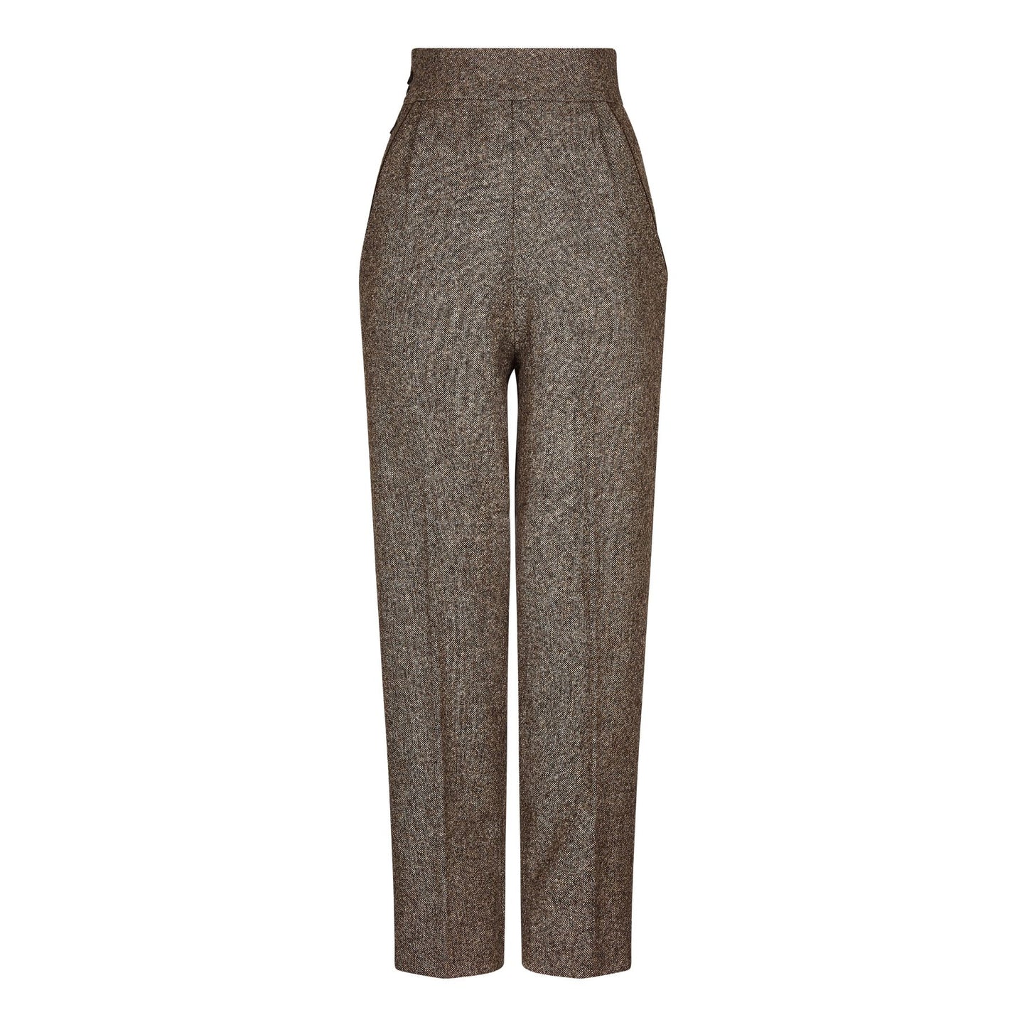 Donegal Tweed High Waisted Trousers