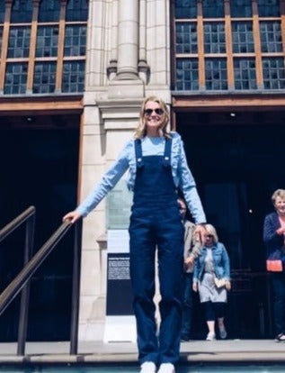 TROY Dungarees in Navy