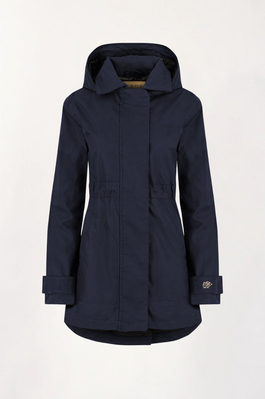 TROY x Callie Coles Limited Edition Shell Parka in Navy
