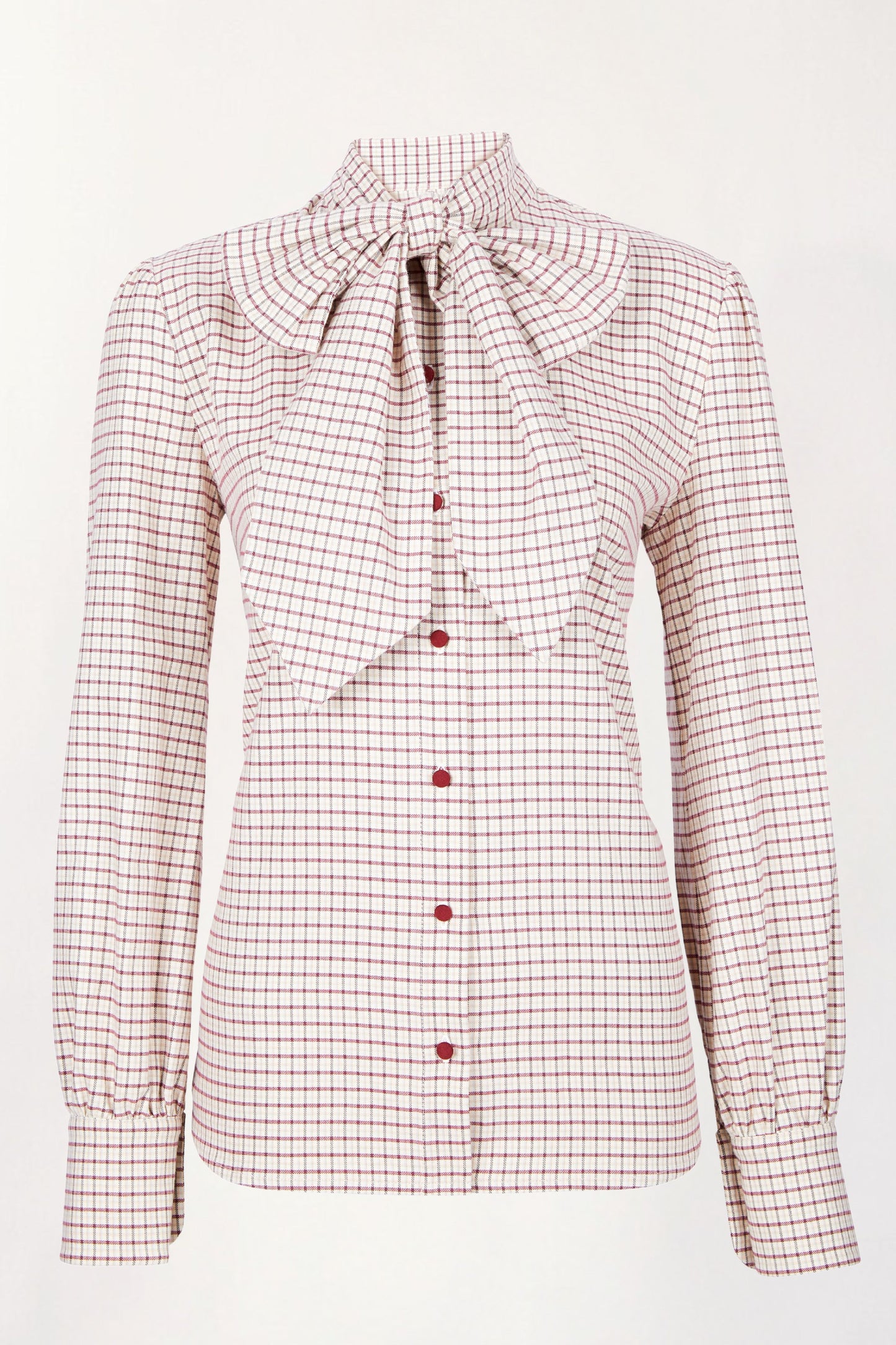 Stock Shirt in Burgundy