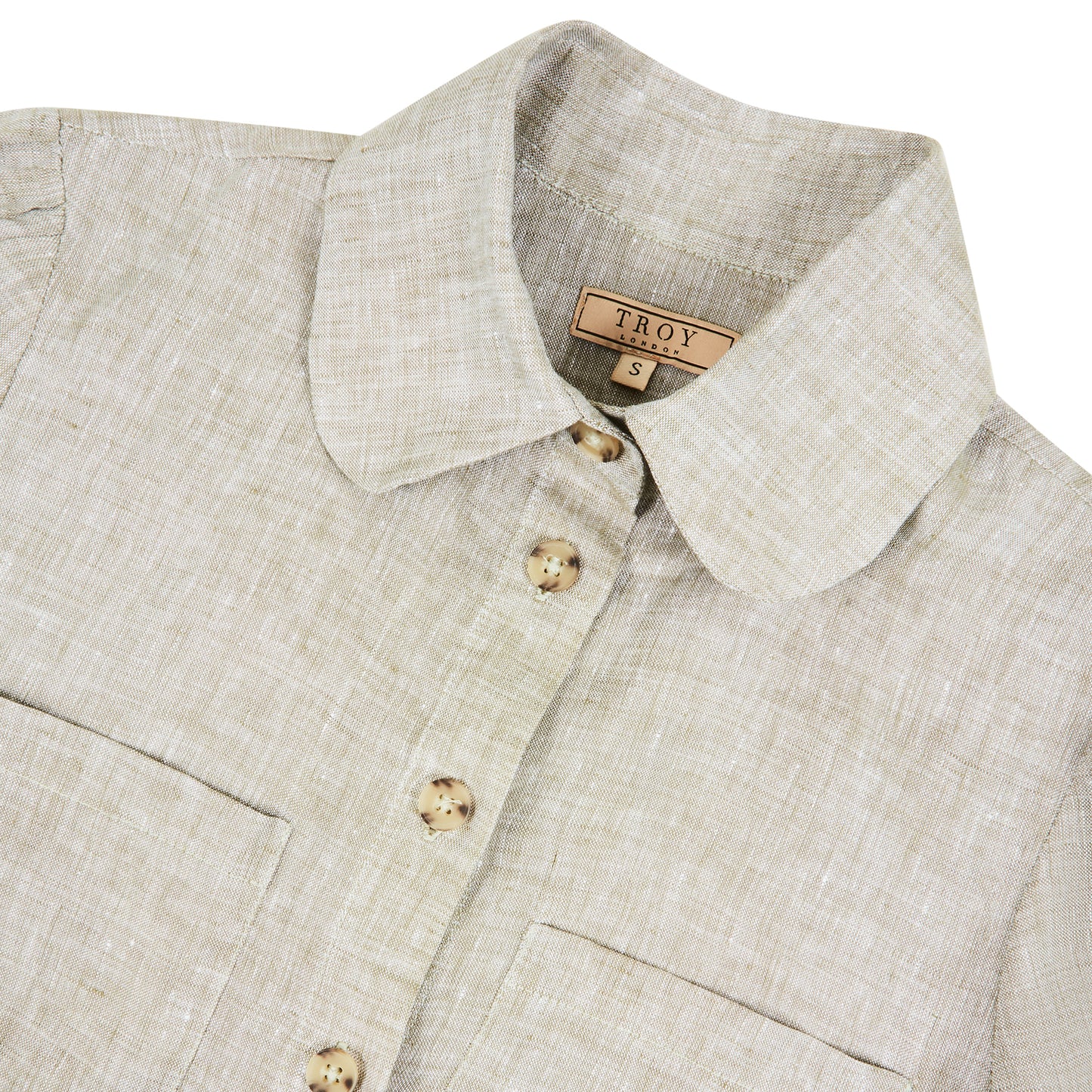 Ladies Luxury Linen Shirt, Linen Blouse, Made in Britain, British Country Clothing
