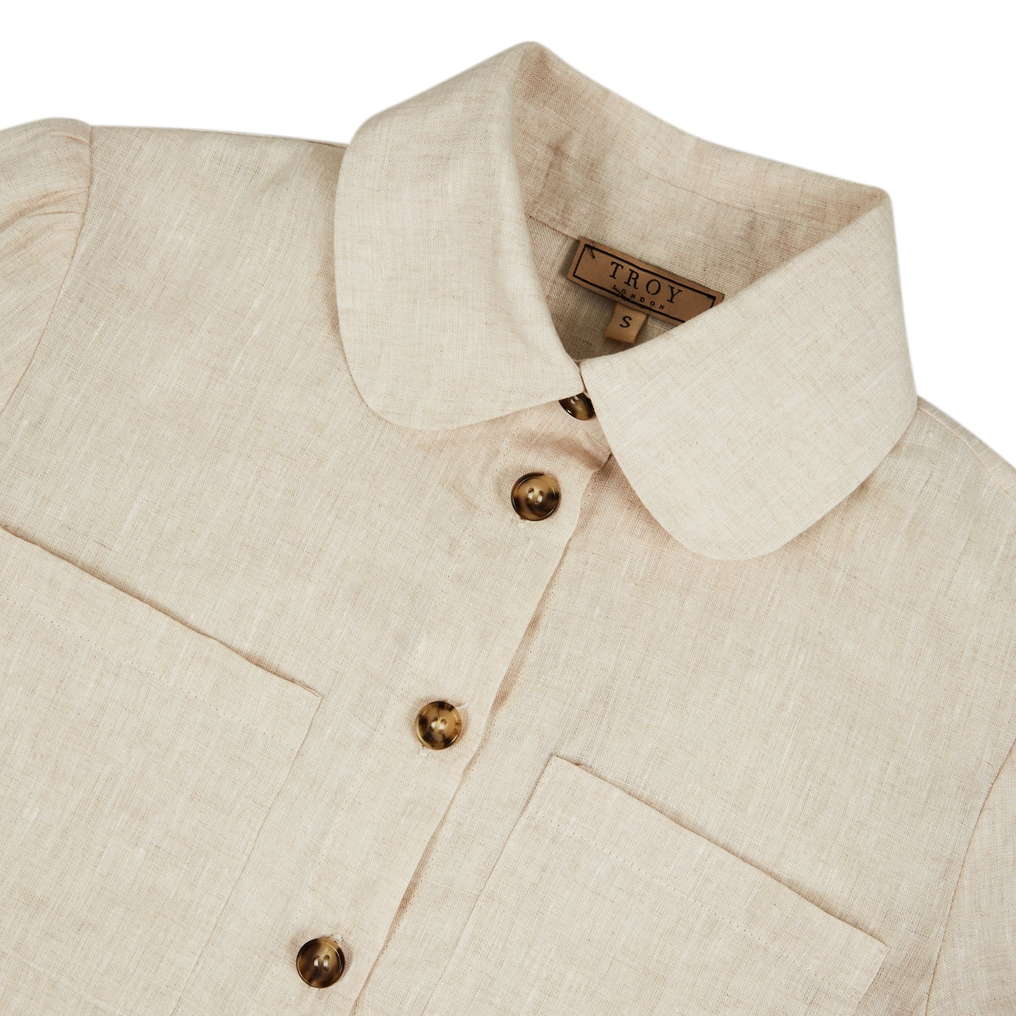 Ladies Luxury Linen Shirt, Linen Blouse, Made in Britain, British Country Clothing
