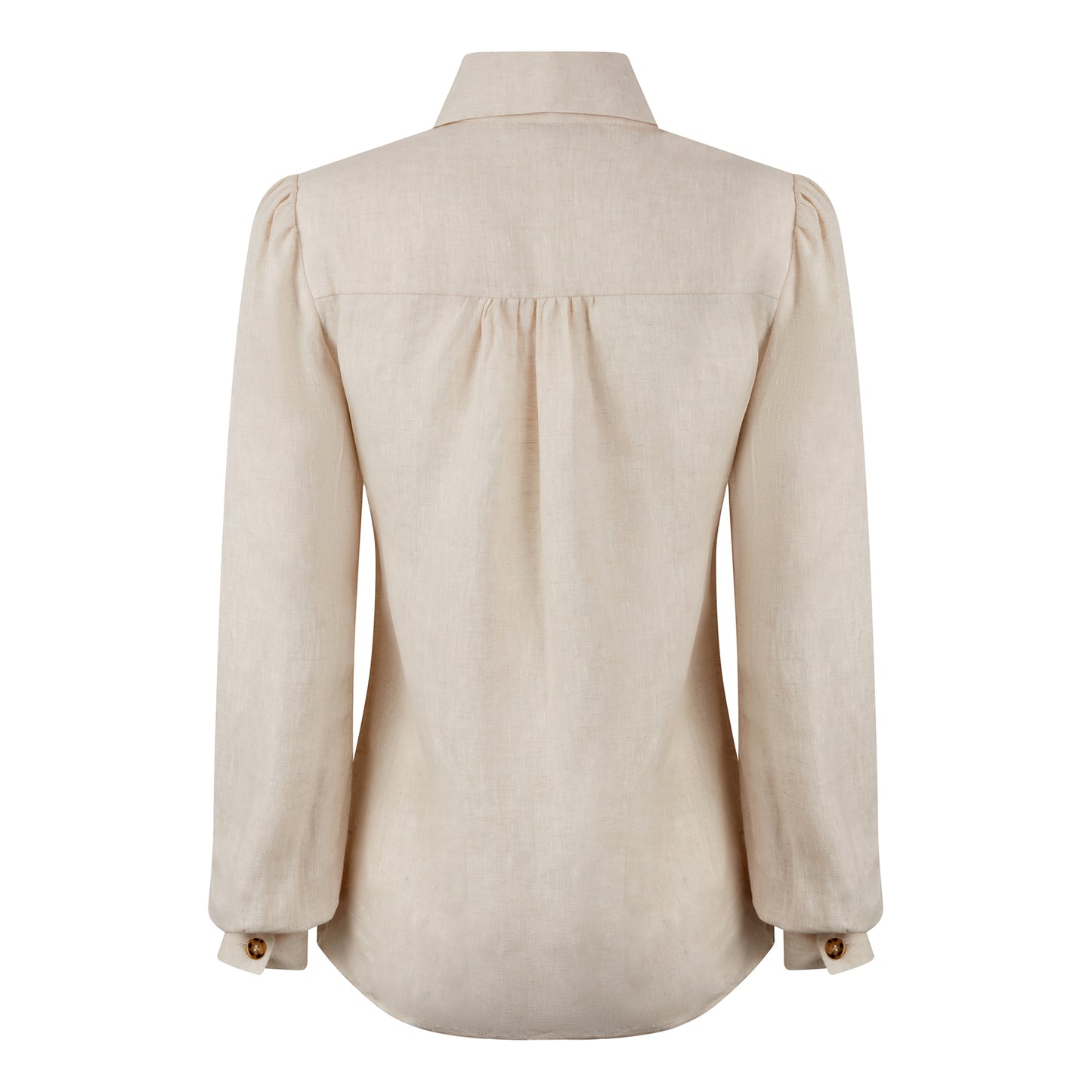 Ladies Luxury Linen Shirt, Linen Blouse, Made in Britain, British Country Clothing