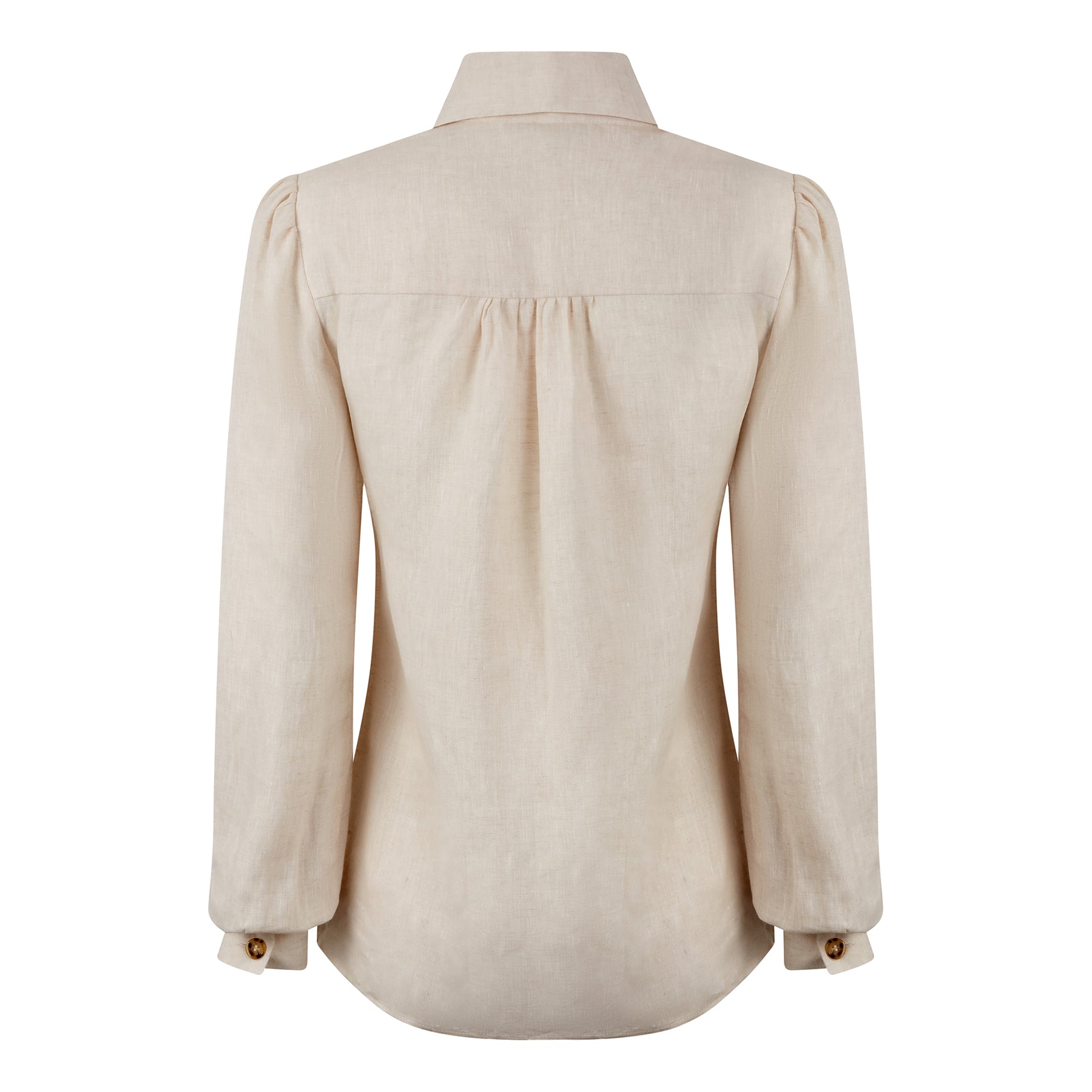 Ladies Luxury Linen Shirt, Linen Blouse, Made in Britain, British Country Clothing