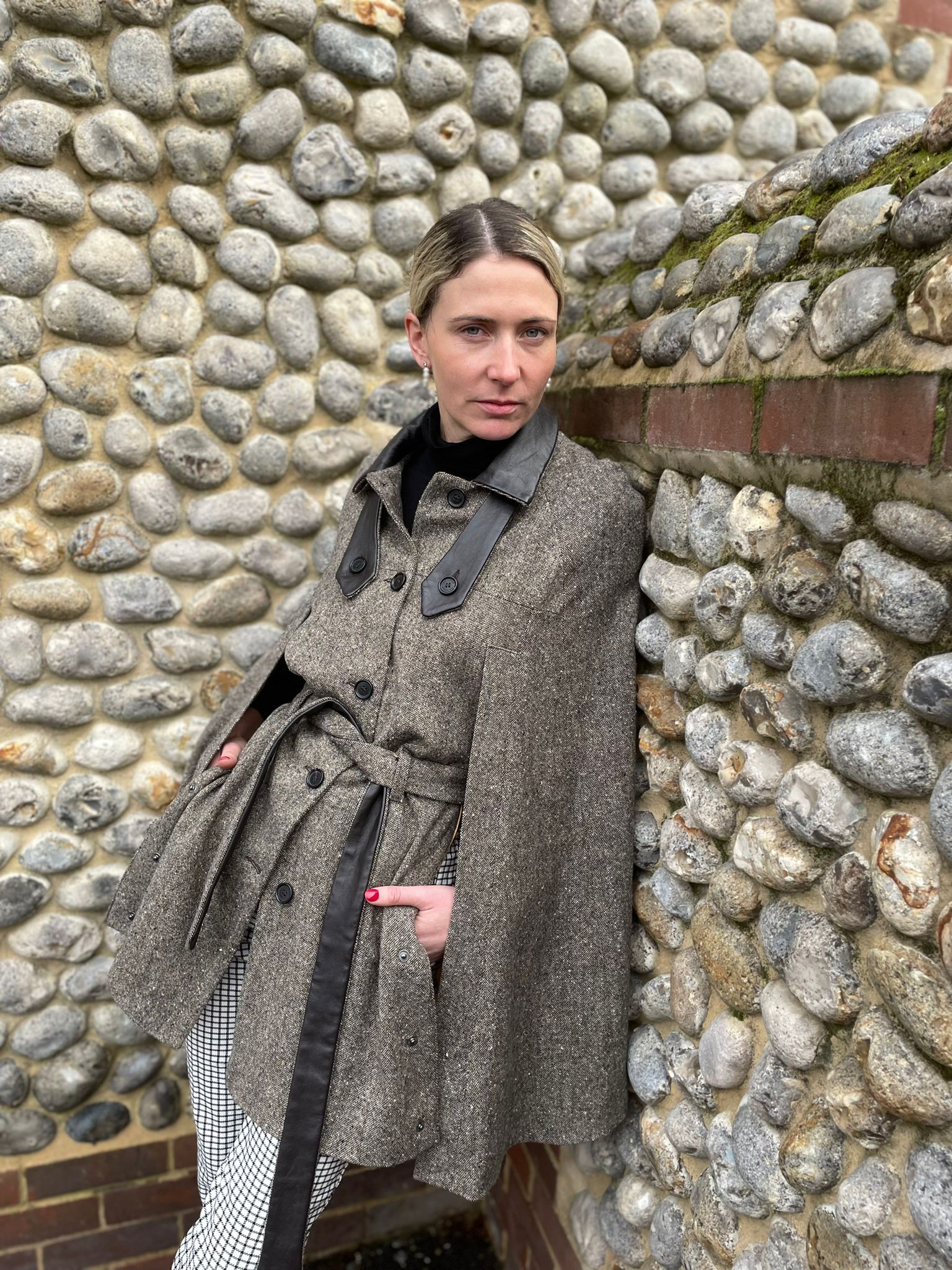 Irish tweed cape deals