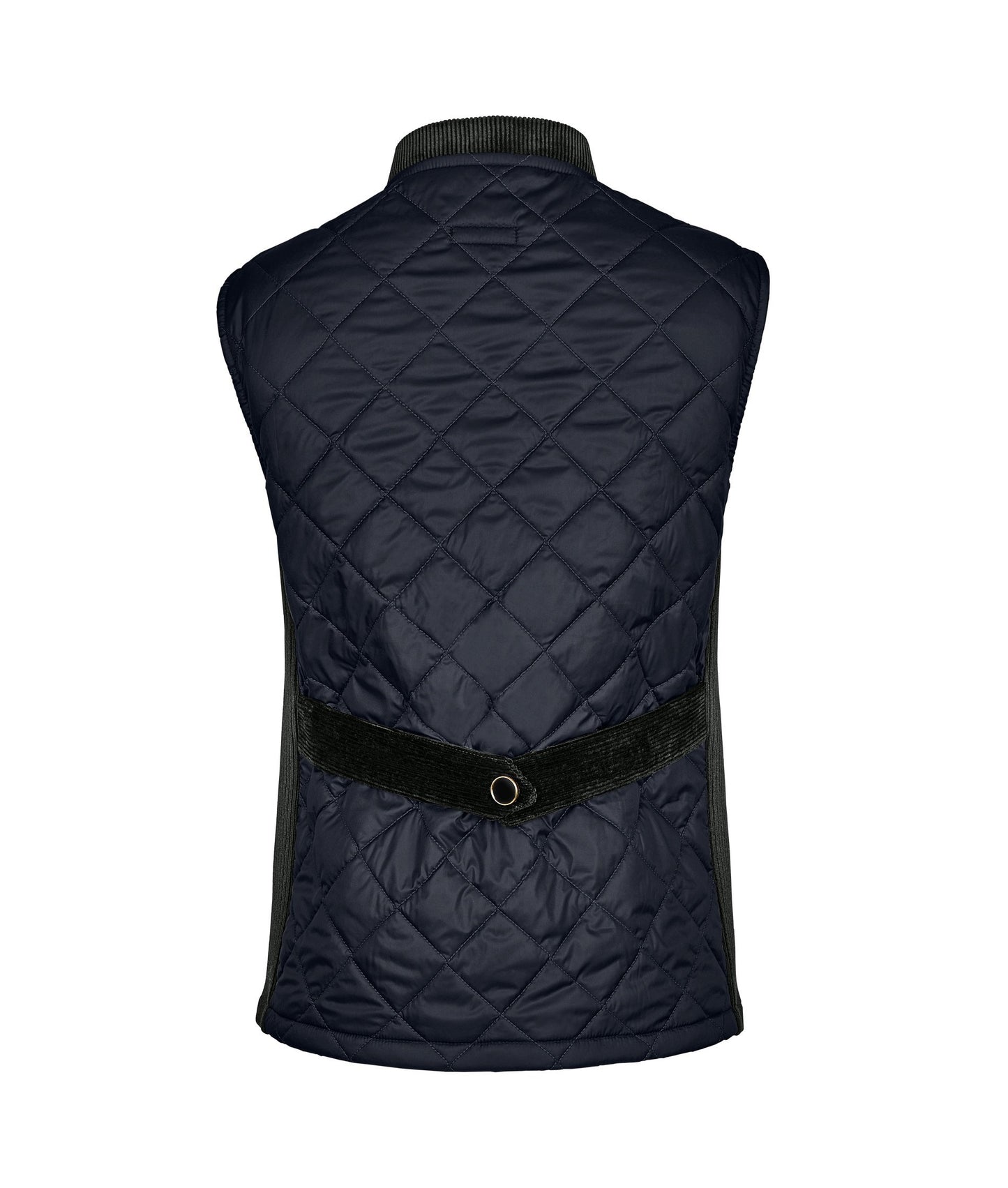 Quilted Gilet in Navy